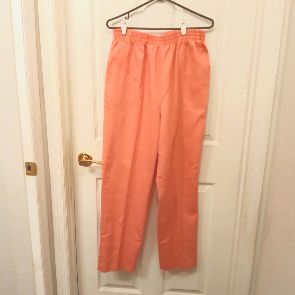 Cape Cod Sportswear Made in USA Pants Slacks Women's Size 14 Pink
